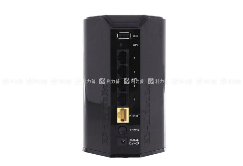 友讯 D-Link 无线路由器 DIR-850L 1200M（黑）