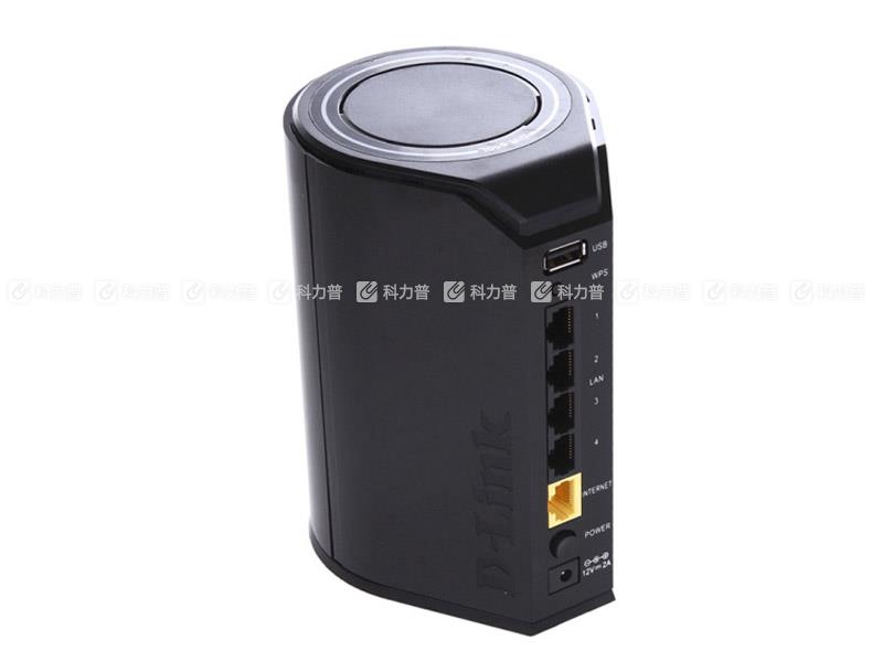 友讯 D-Link 无线路由器 DIR-850L 1200M（黑）