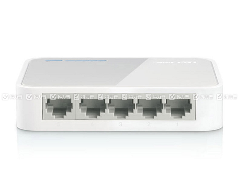 普联 TP-LINK 以太网交换机 TL-SF1005+ 5口 100M自适应桌面型