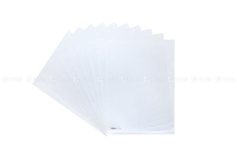 得力  5706 二页文件套 10片/包（固安捷专用）