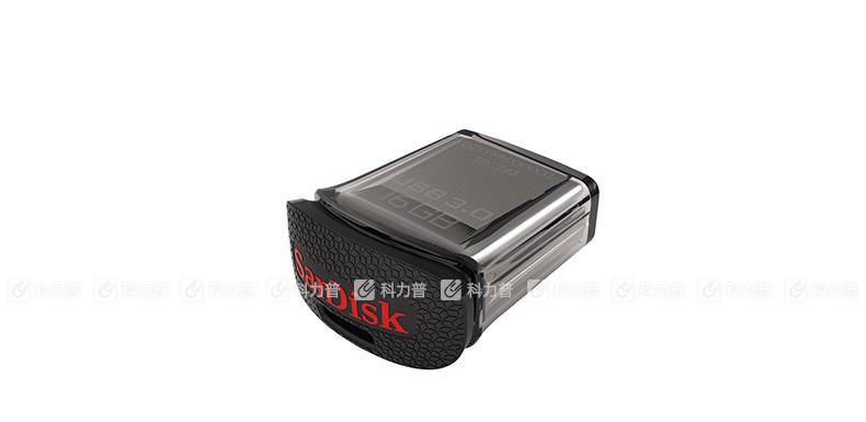 闪迪 SanDisk U盘 酷豆 CZ43 16GB USB3.0 (SDCZ43-016G-Z46)（银黑）