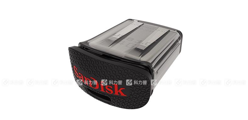 闪迪 SanDisk U盘 酷豆 CZ43 64GB USB3.0 (SDCZ43-064G-Z46)（银黑）