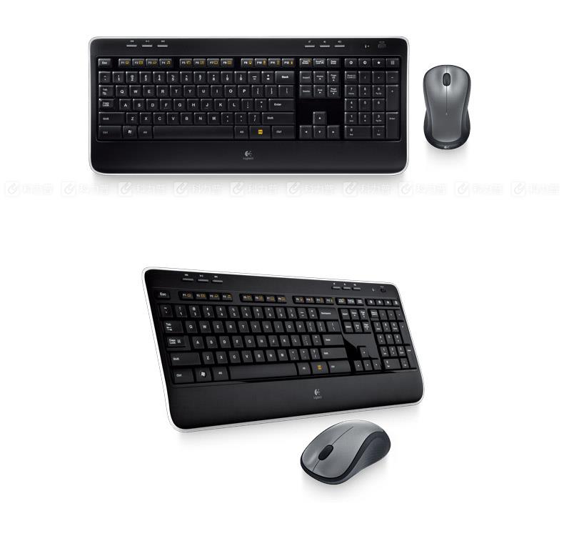 罗技 Logitech 无线键鼠套装 MK520