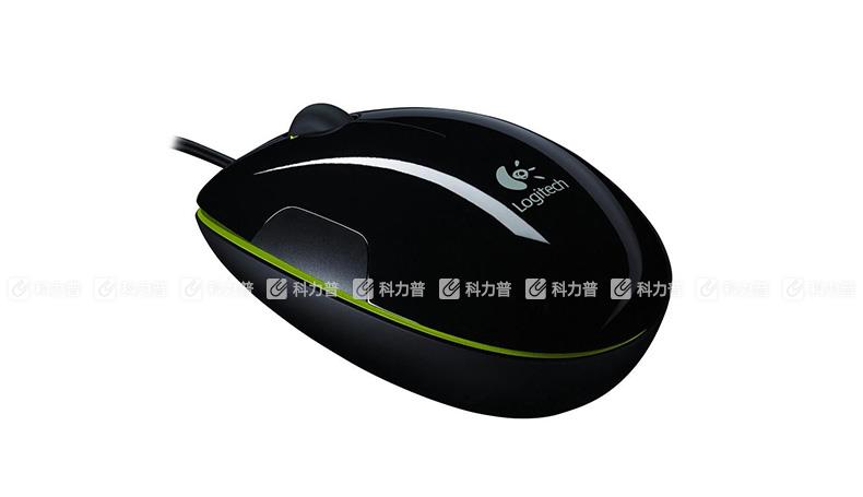 罗技LS1激光鼠标 LS1 黑色绿边