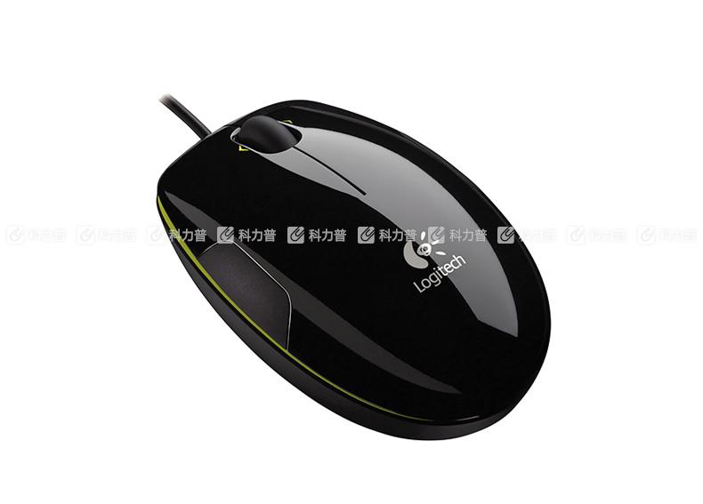 罗技LS1激光鼠标 LS1 黑色绿边