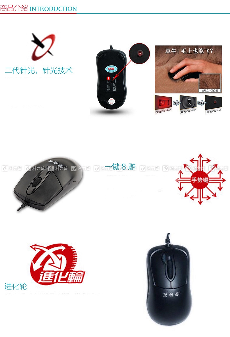 双飞燕 A4tech 有线键鼠套装 KR-8572NU （黑色）