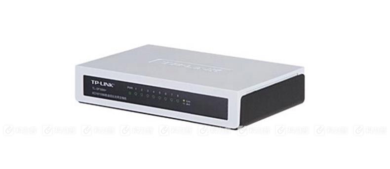 普联 TP-Link 8口10/100M自适应桌面型以太网交换机TL-SF1008+