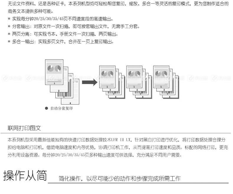 佳能 Canon A3黑白复印机 iR2525i （复印 网络打印 彩色网络扫描 双面 彩色发送）