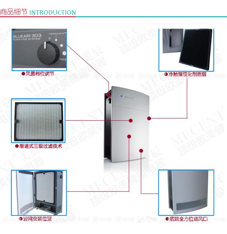 布鲁雅尔 Blueair 空气净化器 303