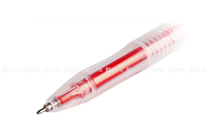 乐美 中性笔 0221B 0.5mm （红色）