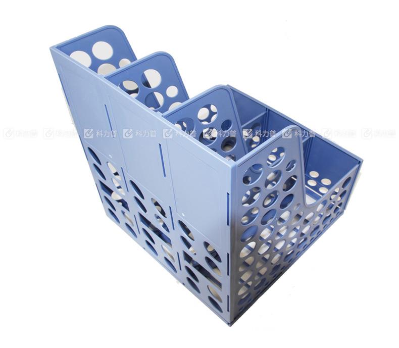 得力 Deli 三联文件框 9843 蓝色