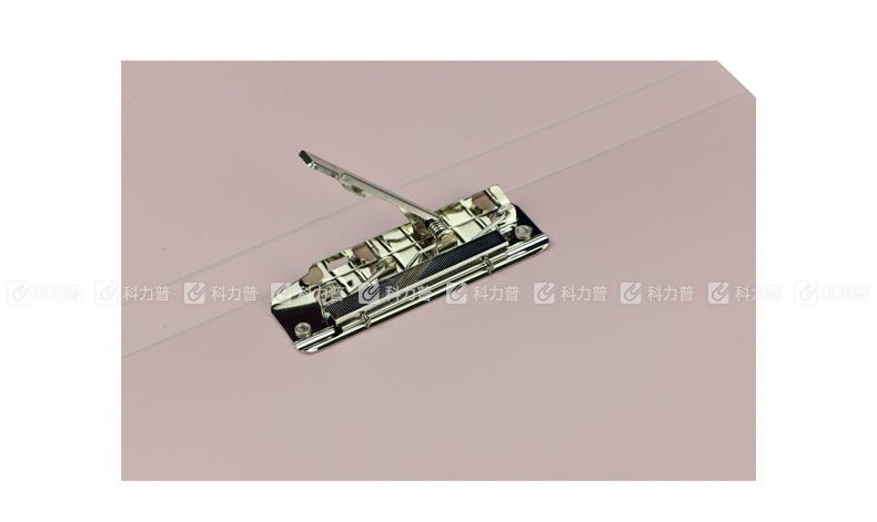 树德 花香文件夹  FB201A  A4 单强力夹 红色