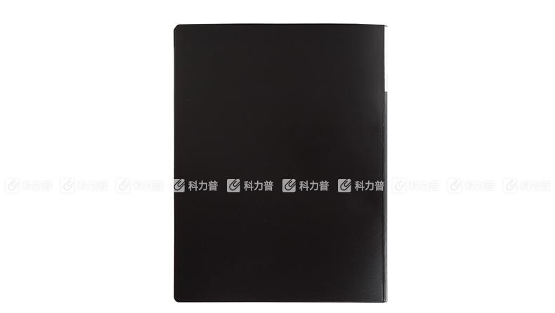 齐心 COMIX  超省钱资料册 PF30AK黑 A4 30袋