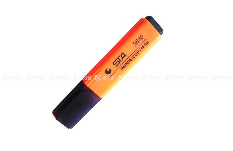 斯塔 STA 荧光笔 3640-4/8340-4 5mm （橙色） 10支/盒