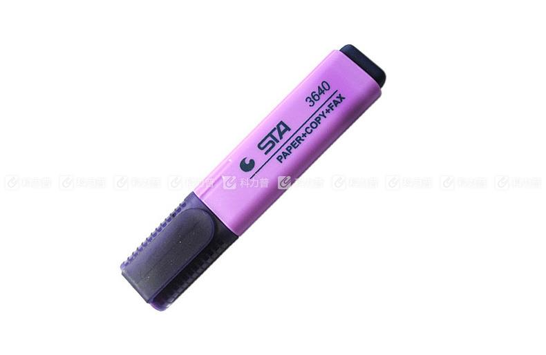 斯塔 STA 荧光笔 3640-6/8340-6 5mm （紫色） 10支/盒