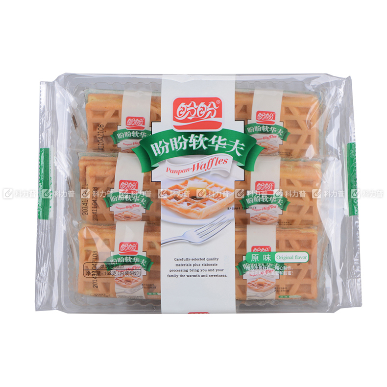 盼盼 软华夫 168g/袋 (原味) 盼盼 软华夫 168g/袋 (原味)