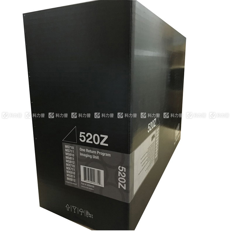 利盟 LEXMARK 硒鼓 52D0Z00 （黑色） 适用于MS710/711/810/811/812