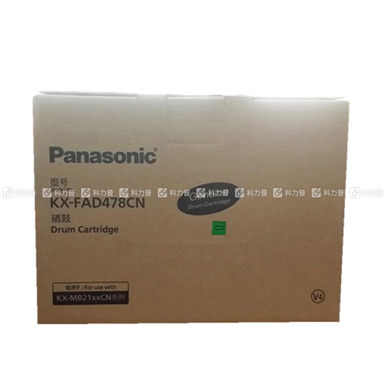 松下 Panasonic 硒鼓 KX-FAD478CN（黑色）适用于KX-MB2178CN