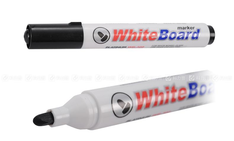 白金 白板笔 WB-300 2.0mm 黑色