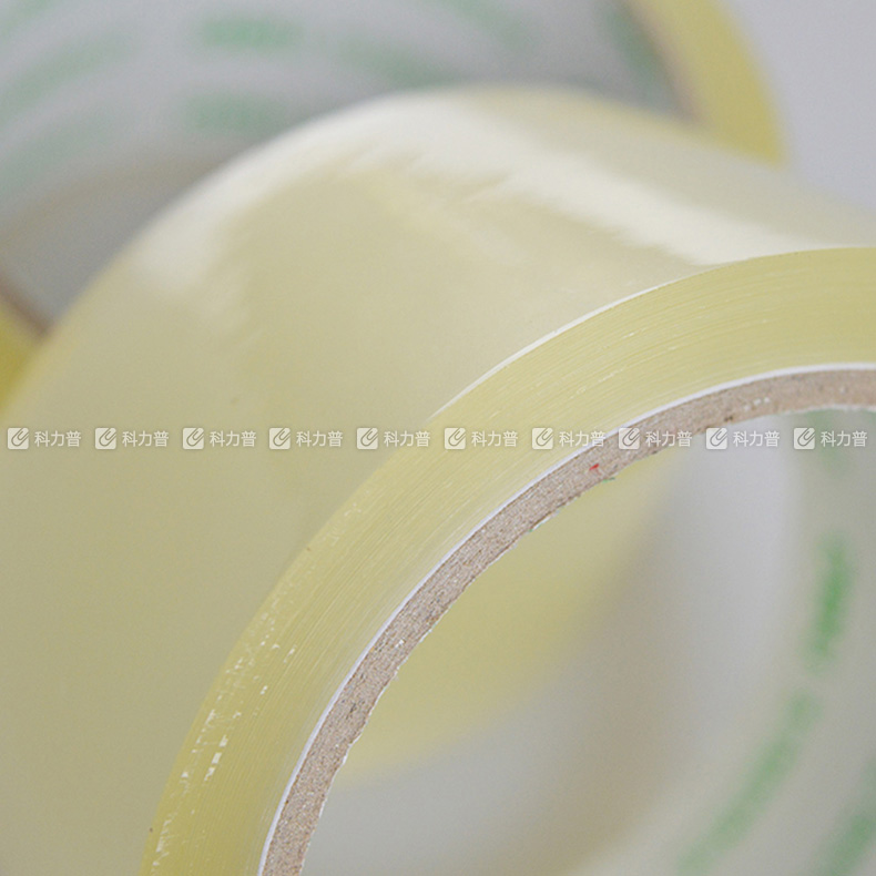得力 30282 普透封箱胶带 55MM*60Y 透明色 6卷/筒 72卷/箱（佰仟金融专用）