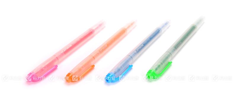 白金 双头荧光笔 CSD-120 粗4.0mm、细0.5mm 绿