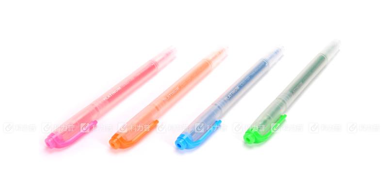白金 双头荧光笔 CSD-120 粗4.0mm、细0.5mm 粉红