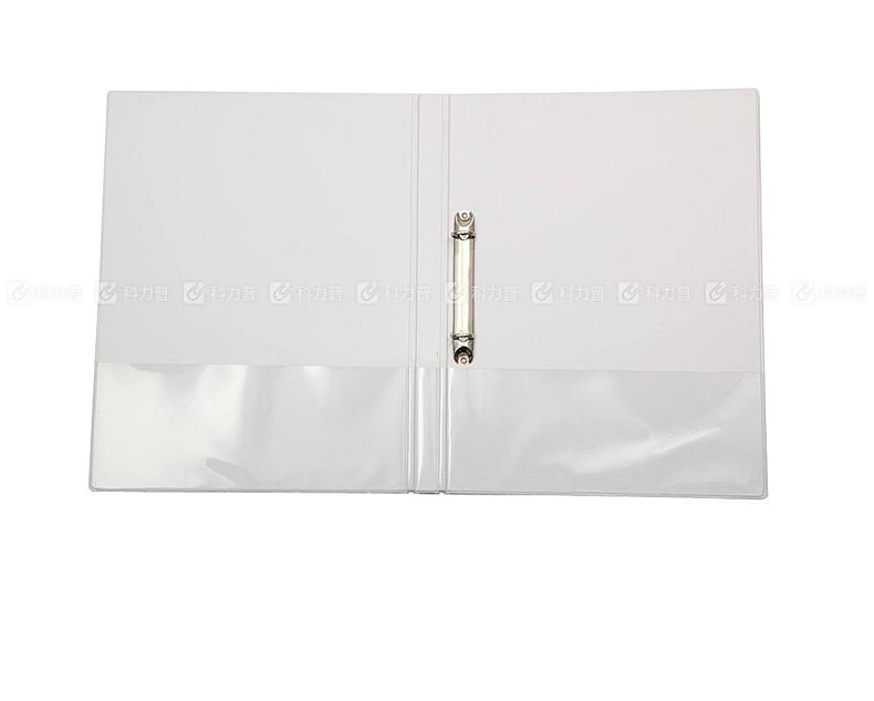 易达 加插封面文件夹 A4背宽42mm 2孔 白