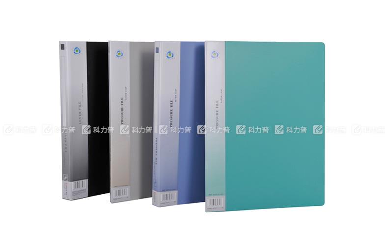 齐心 COMIX 舒适型轻便夹 AB151A-P A4 单强力夹 （绯蓝）