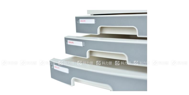 得力 文件柜(带锁)三层 8833