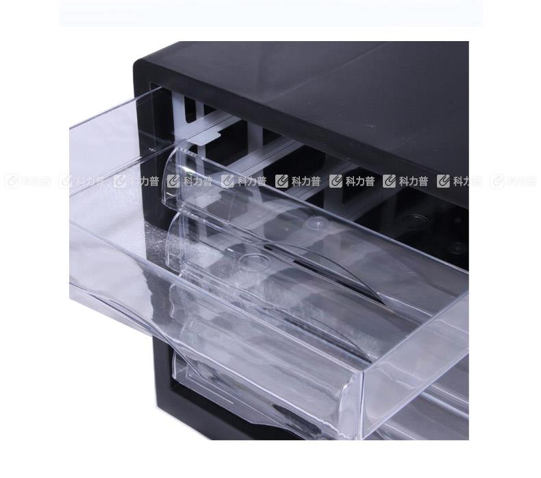 得力 Deli 文件柜 9775 （黑色）