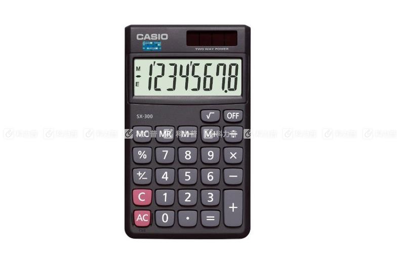 卡西欧 计算器 SX-300 黑色