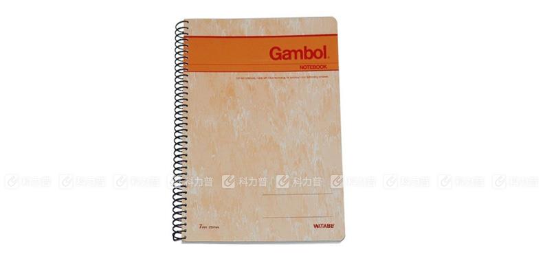 渡边 Gambol 螺旋装订笔记本 S5803 A5 80页