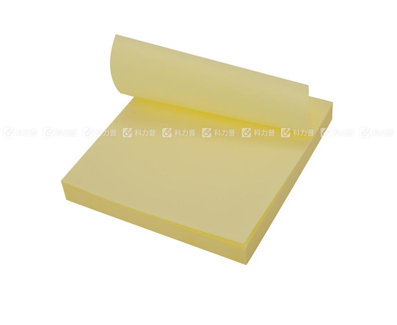 N次贴 可再贴自粘便条纸 76*76mm 黄色 31005