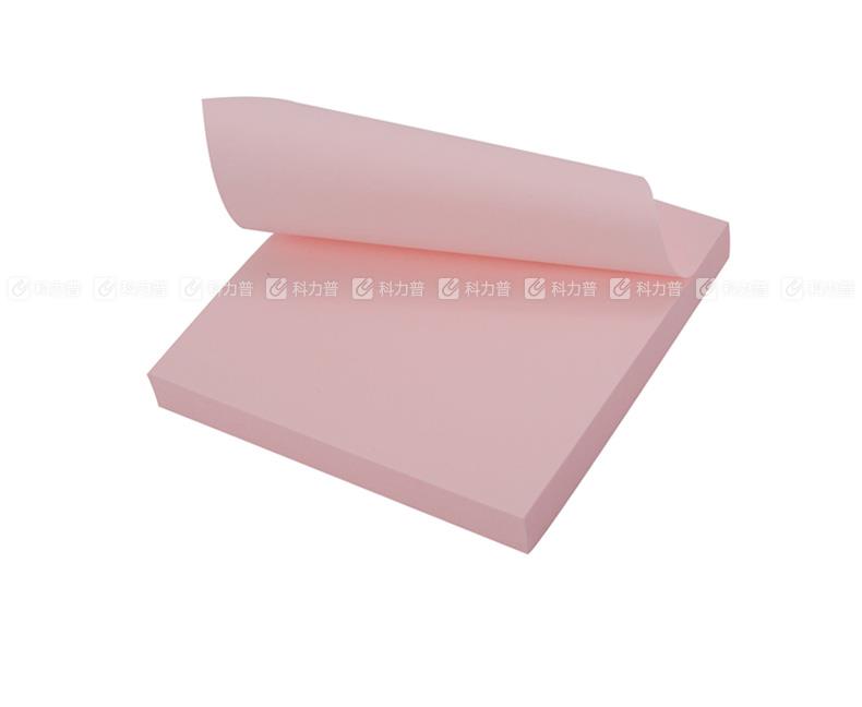 N次贴 可再贴自粘便条纸 76*76mm 粉红色 31006