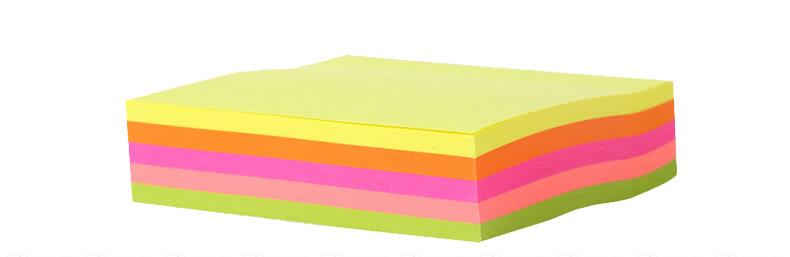 N次贴 3'&times;3'5色荧光记事贴(200张/本)33007