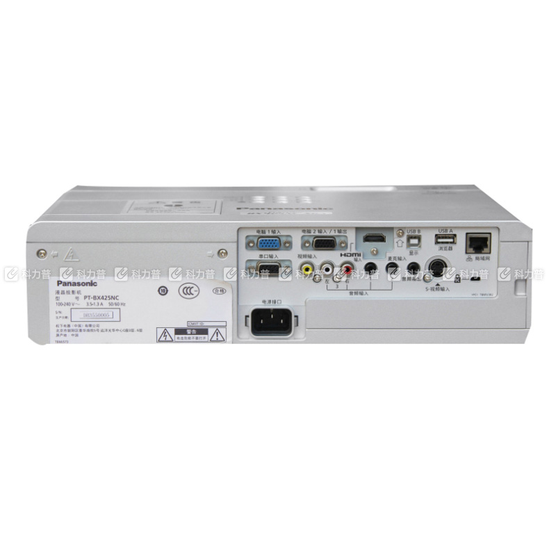 松下 Panasonic 投影机 PT-BW410C (白色) 4000/WXGA/20000:1