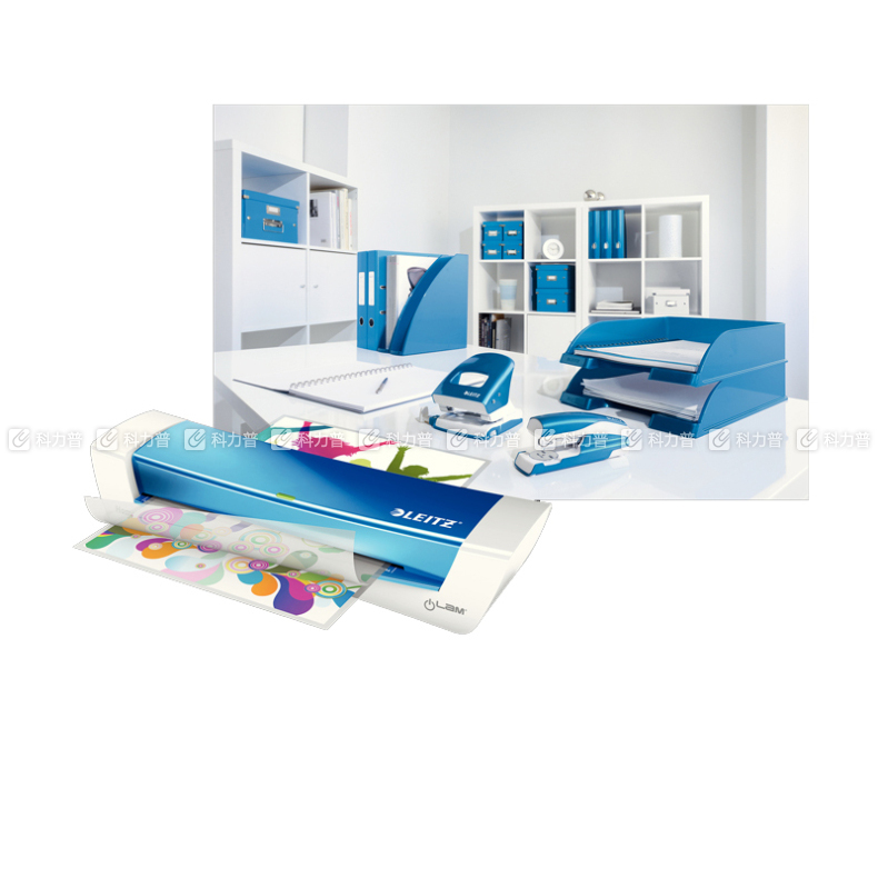 利市 LEITZ 塑封机 iLAM Home Office 73684036 (蓝) A4 利市 LEITZ 塑封机 iLAM Home Office 73684036 (蓝) A4