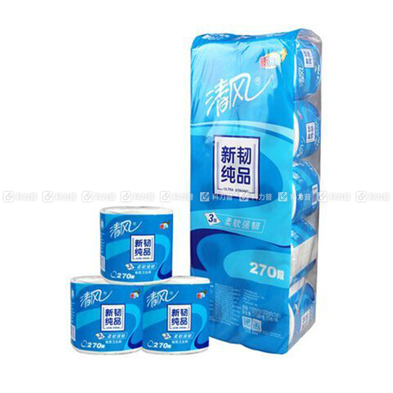 清风 卷筒卫生纸 10卷/组