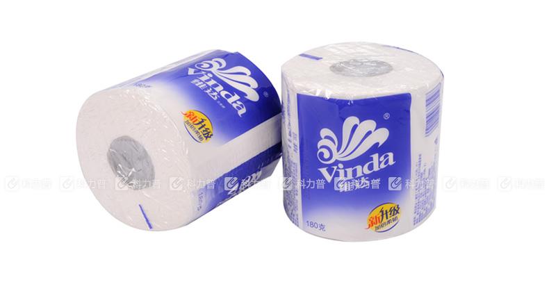 维达 蓝色经典3层卷筒卫生纸 V4028 180g 10卷/组