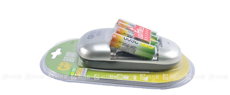 GP超霸 8小时充电宝 PB27GW240-L4 （配4节2600MA 5号充电电池）