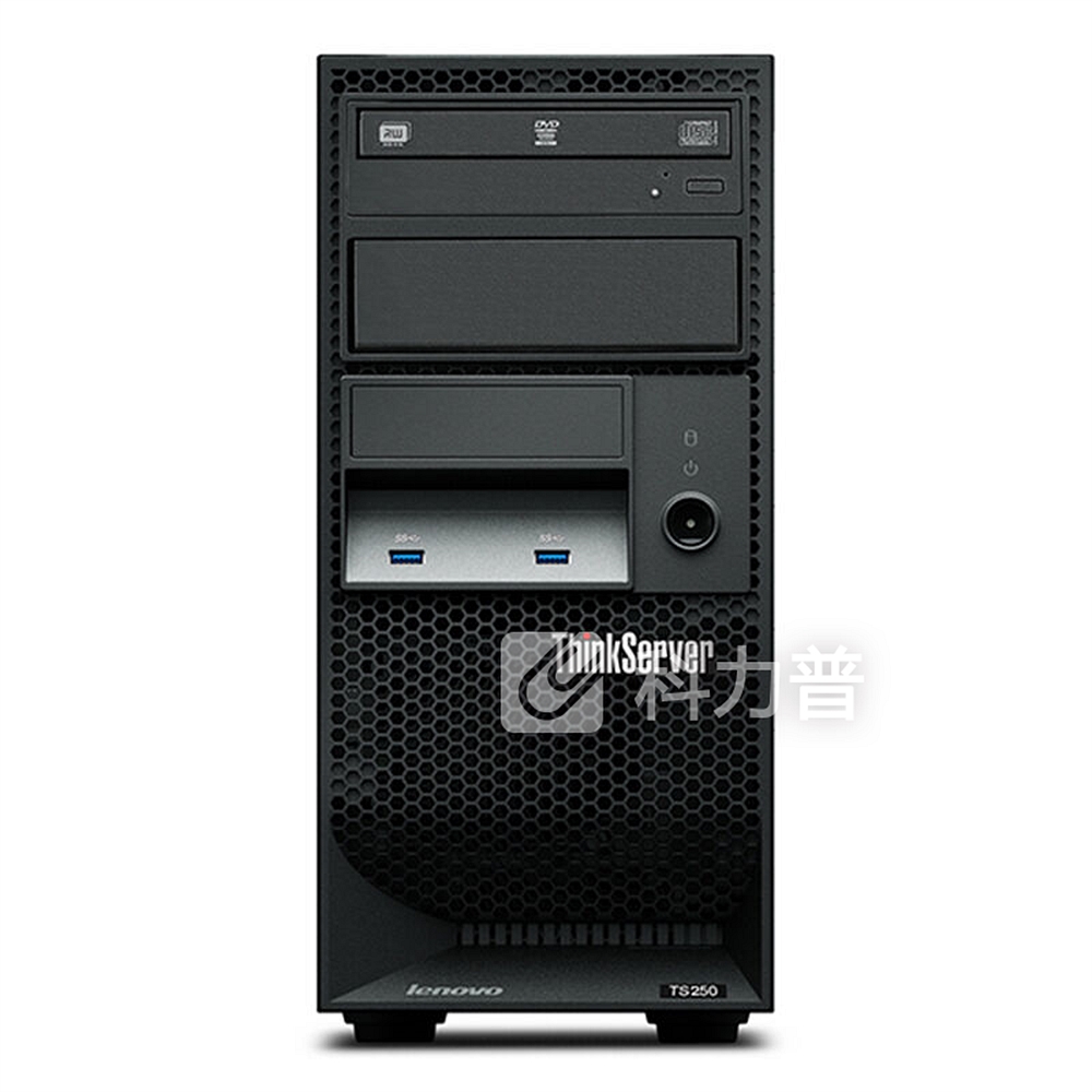 联想lenovo 服务器 ts250 e3-1225v6*1 4g 1t 250w dvd server2012