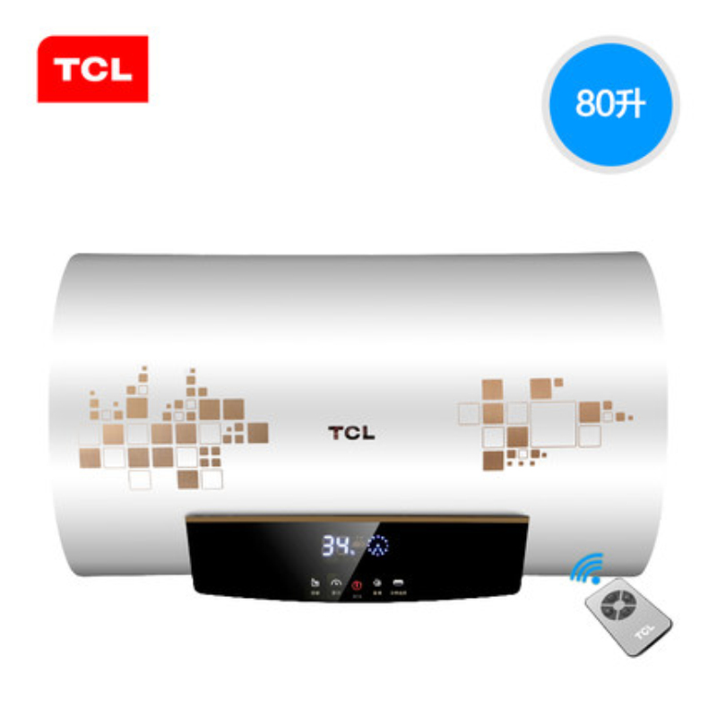 TCL 洗澡机智能遥控显示电热水器 F80-WB2
