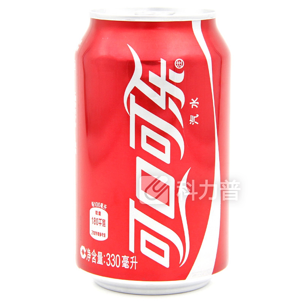 可口可乐 coca"cola 碳酸饮料 330ml/罐 24罐/箱