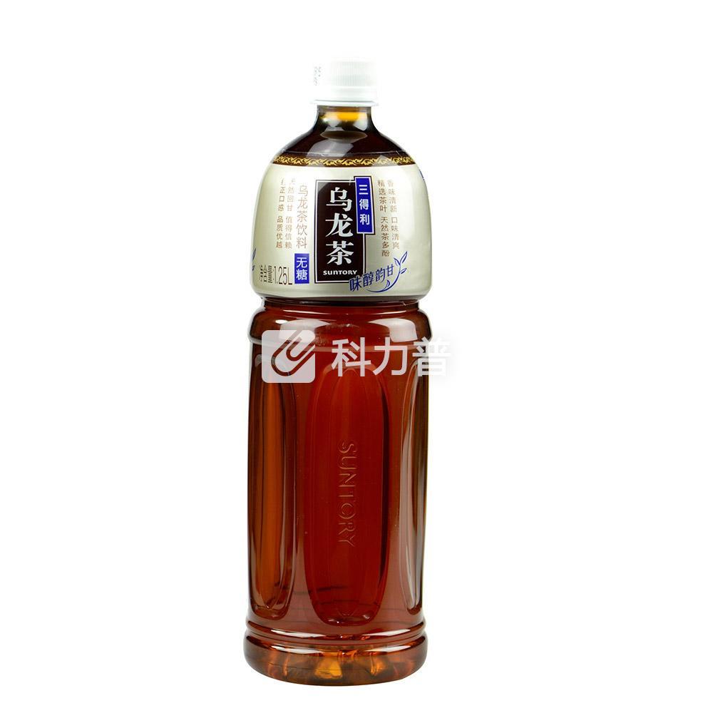 三得利 suntory 乌龙茶 1.25l/瓶 12瓶/箱(无糖(大包装)