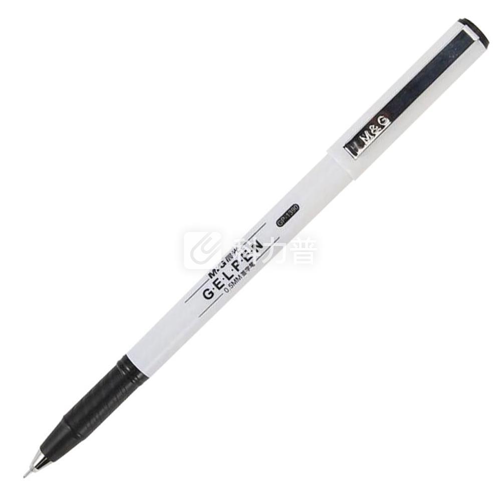 晨光m&g 中性笔 gp-1390 0.5mm (黑色) 12支/盒 (替芯:agr640c3)
