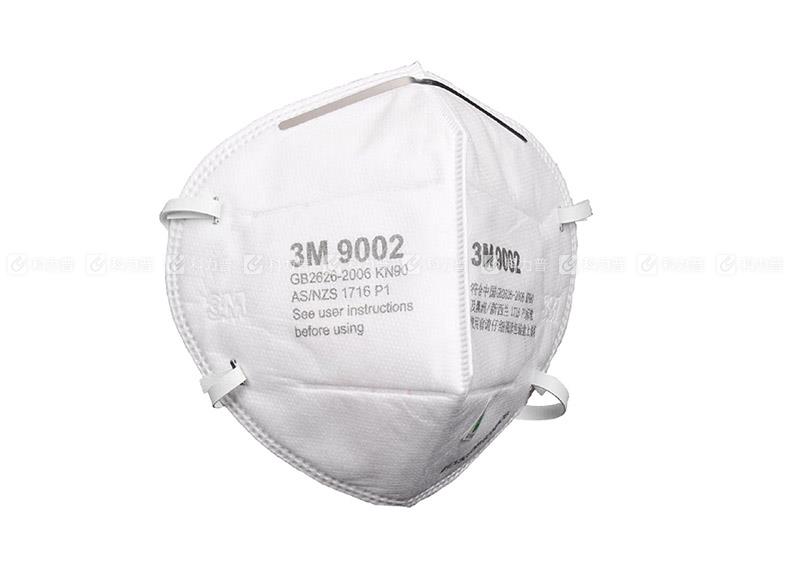 3m n90 头戴式颗粒物防护口罩 9002a 50只/盒
