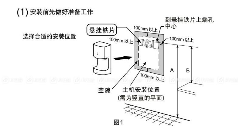松下 Panasonic 干手机 干手器 FJ-T09A2C