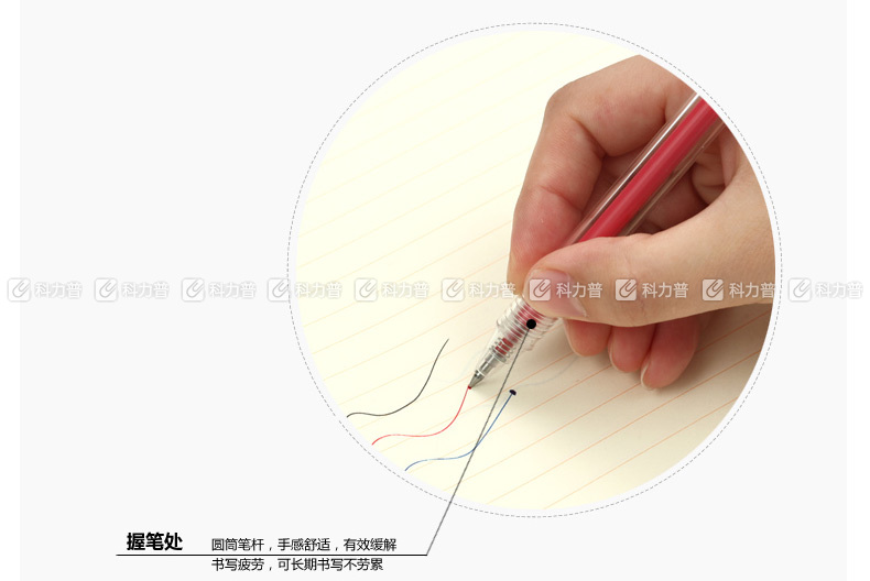 晨光 M＆G 中性笔 AGP87902 0.5mm (红色) 12支/盒 (替芯：G-5)