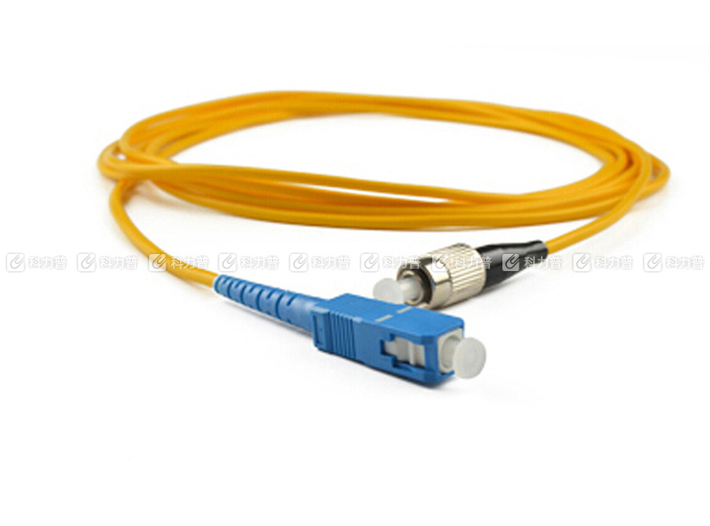 酷比客 L-CUBIC 单模光纤跳线 SC-FC LCCPSFSCFCYW-5M 5米 (黄色)