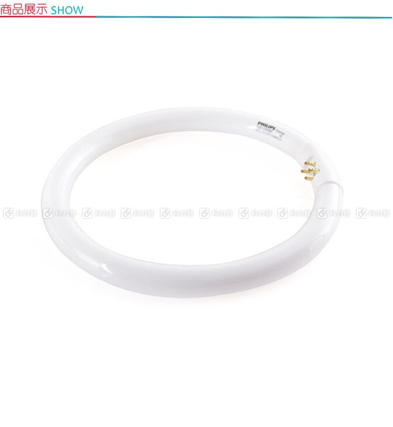 飞利浦 PHILIPS 环形灯管 T5/6500K/40W 白光  10只/箱 (整箱起订)